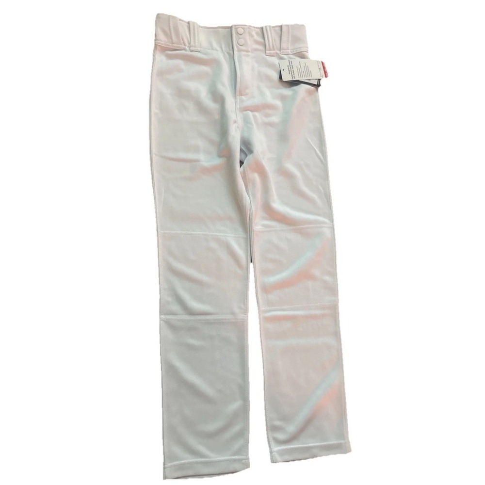 Marucci White Tapered Fit Baseball Pants MAPTAPX Youth L New